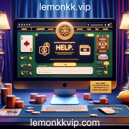 Explore a Categoria de Ajuda no Lemonkk.vip para Melhores Resultados em Jogos
